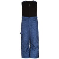 Jupa Dylan Bib Pants - Little Boys' Blue Denim Print::Blue Denim Print