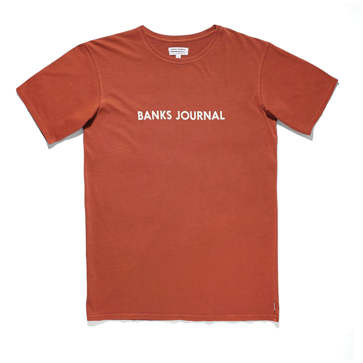Banks Label T-Shirt Copper