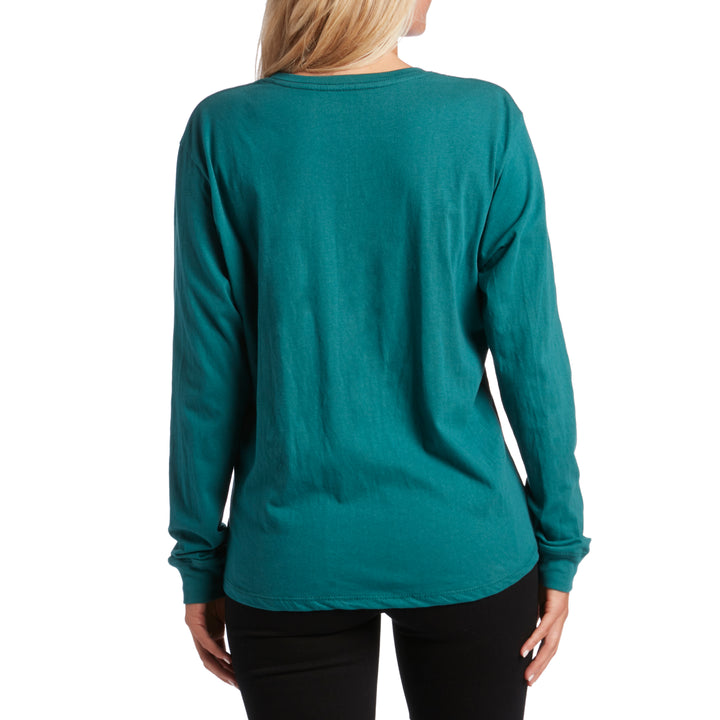 Richer Poorer Long-Sleeve Crew Pocket T-Shirt - Women's Green