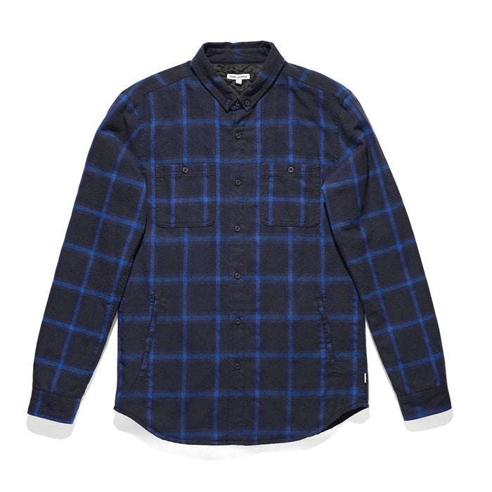 Banks Momentum Long-Sleeve Woven Shirt Dirty Denim