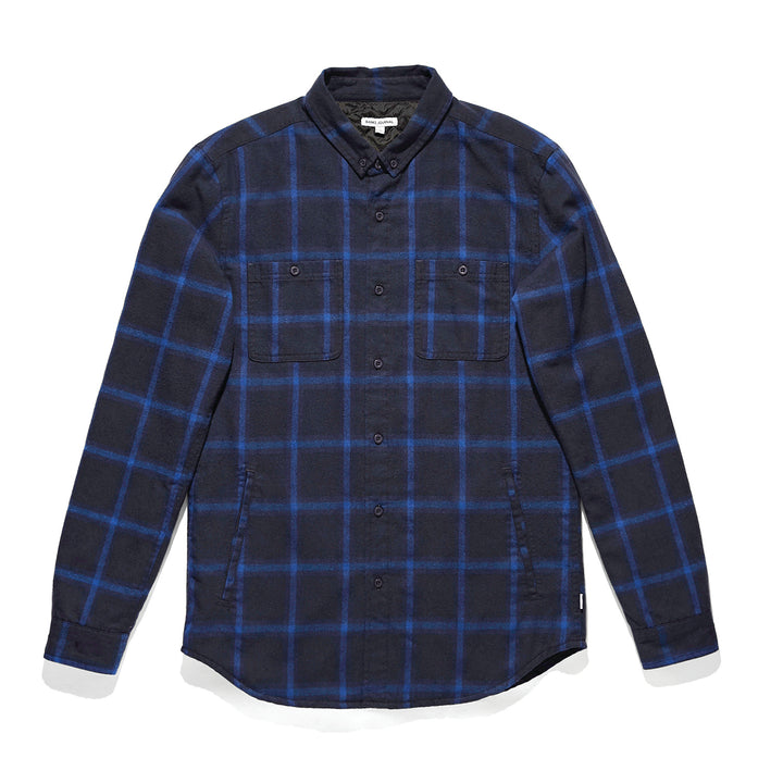 Banks Momentum Long-Sleeve Woven Shirt Dirty Denim