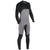 Vissla High Seas Drainer 3/2 Chest Zip Wetsuit Black Heather