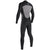 Vissla High Seas Drainer 3/2 Chest Zip Wetsuit Black Heather