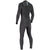 Vissla High Seas Drainer 3/2 Chest Zip Wetsuit Black Heather