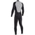 Vissla 7 Seas 3/2 Back Zip Wetsuit Black Smoothy