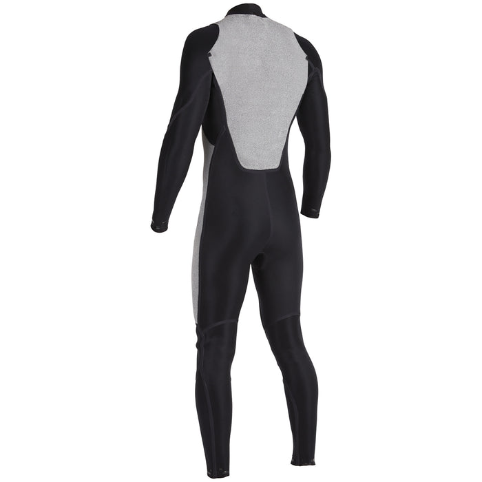 Vissla 7 Seas 3/2 Back Zip Wetsuit Black Smoothy