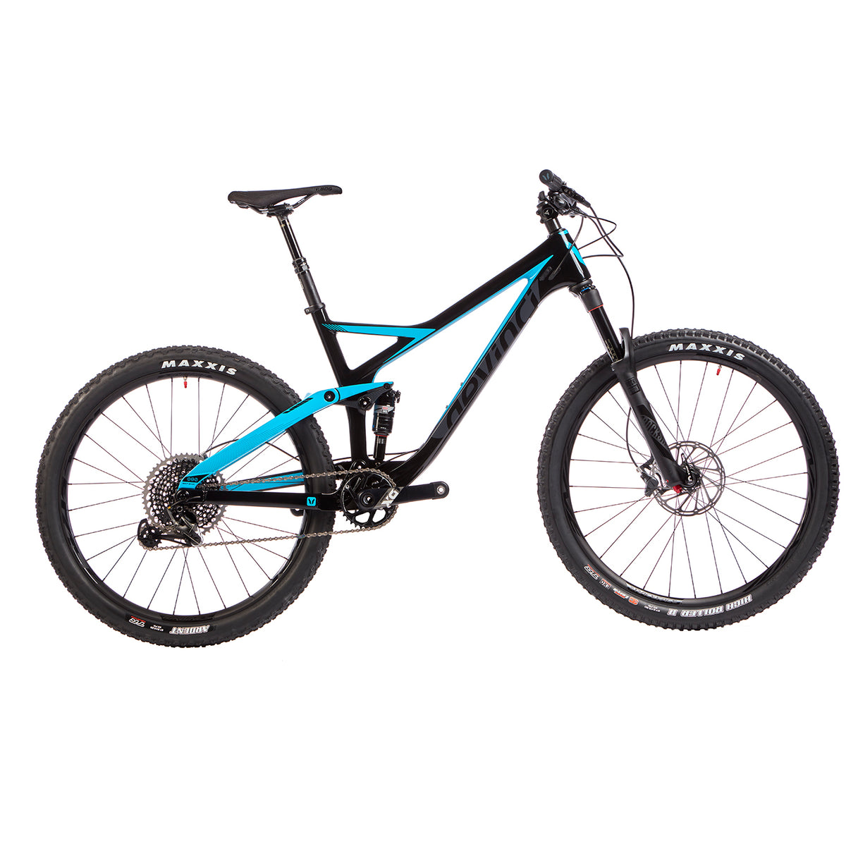 Devinci Django Carbon X01 Complete Mountain Bike 2017 Black/Blue