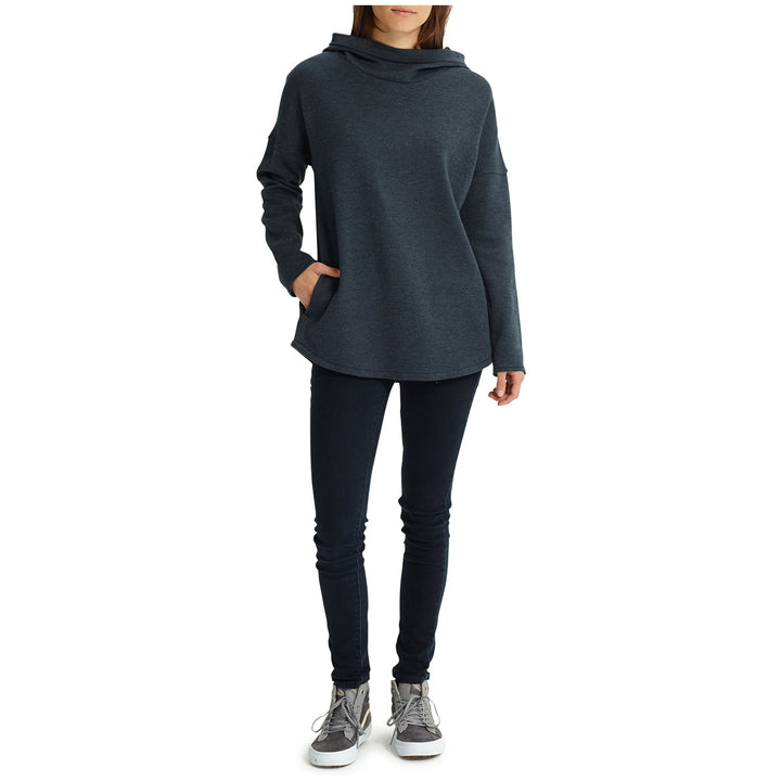 Burton Hixon Pullover Hoodie - Women's True Black Heather