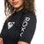 Roxy Whole Hearted Short-Sleeve Rashguard - Women's Anthracite