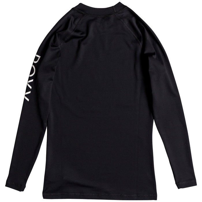 Roxy Whole Hearted Long-Sleeve Rashguard - Women's Anthracite