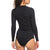 Roxy Whole Hearted Long-Sleeve Rashguard - Women's Anthracite