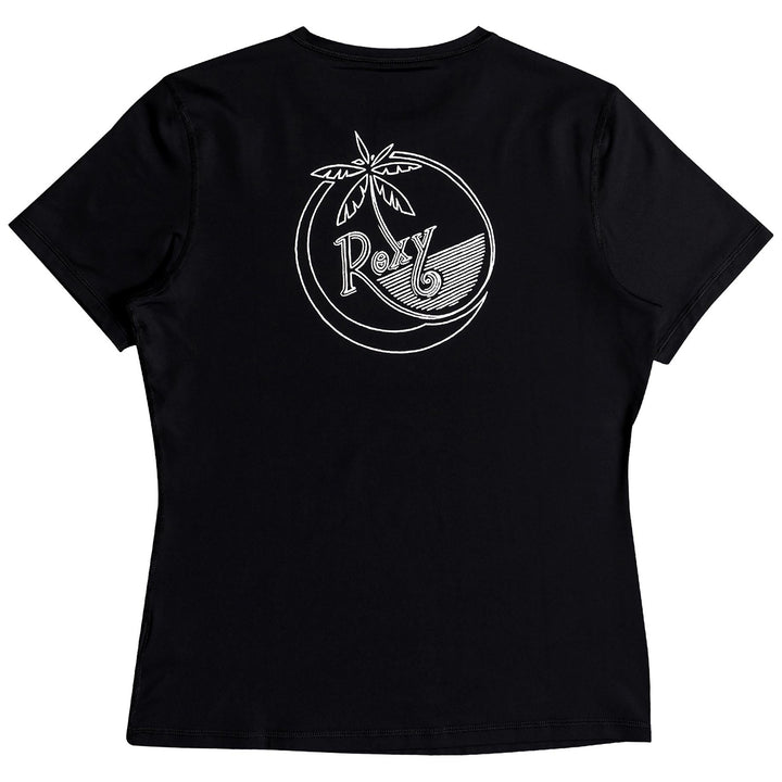 Roxy Enjoy Waves Short-Sleeve Rashguard - Women's True Black