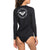 Roxy Enjoy Waves Long-Sleeve Rashguard - Women's True Black