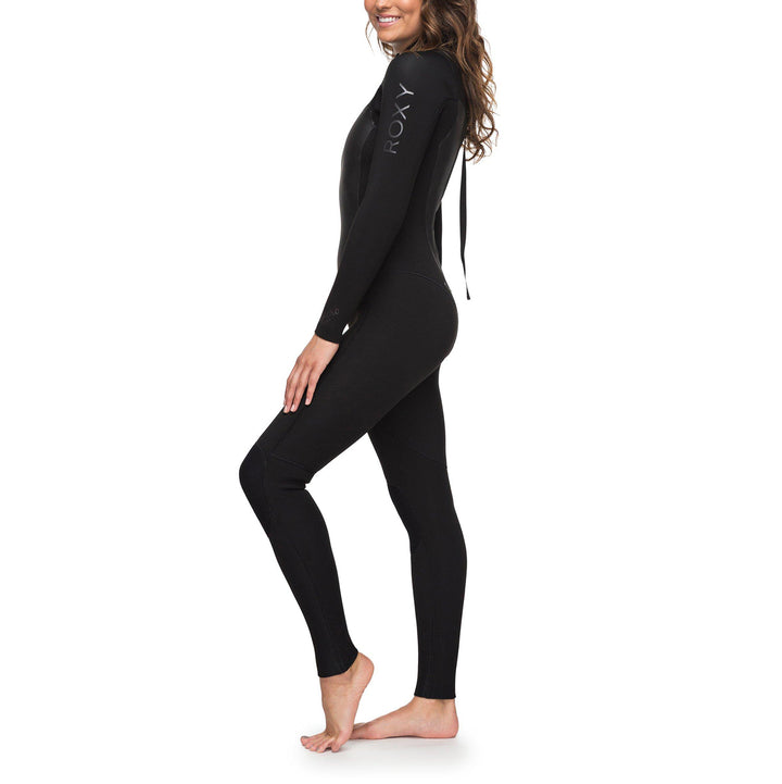 Roxy 3/2 Syncro Back Zip GBS Wetsuit - Women's Black