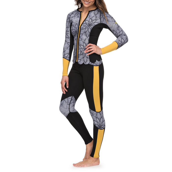 Roxy 1mm Pop Surf Neoprene Surf Leggings - Women's Black