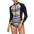 Roxy 1mm Pop Surf Long-Sleeve Front Zip Cheeky Springsuit - Women's
