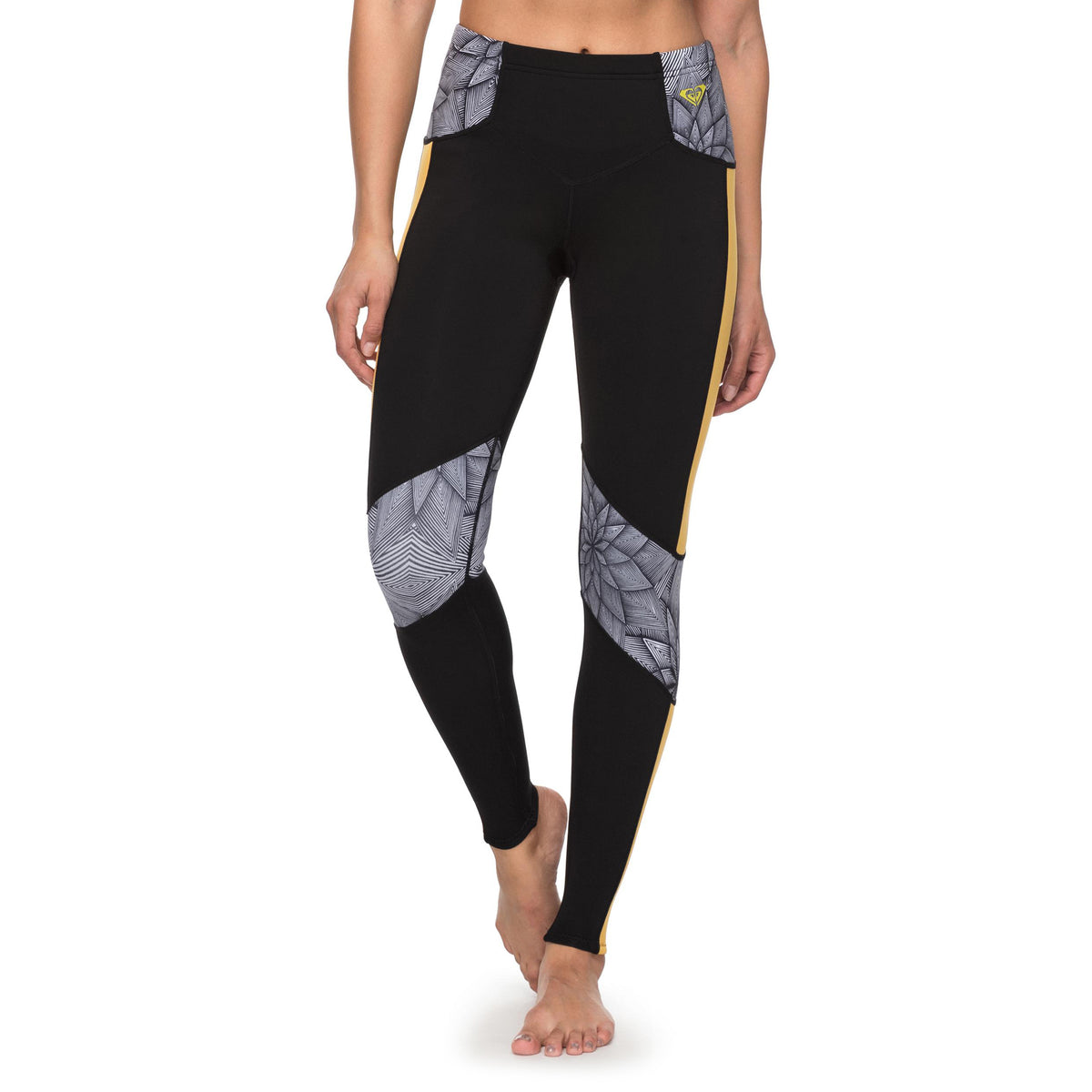 Roxy 1mm Pop Surf Neoprene Surf Leggings - Women's Black