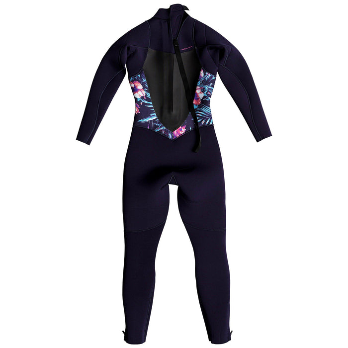 Roxy 4/3 Syncro Back Zip GBS Wetsuit - Little Girls' Blue Ribbon