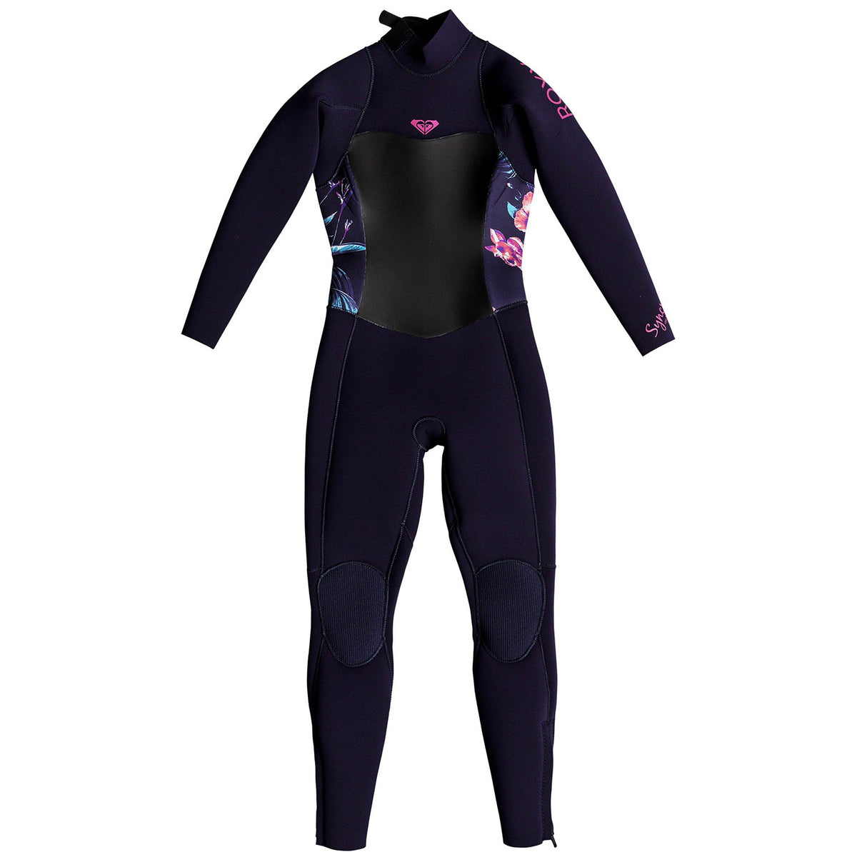 Roxy 4/3 Syncro Back Zip GBS Wetsuit - Little Girls' Blue Ribbon