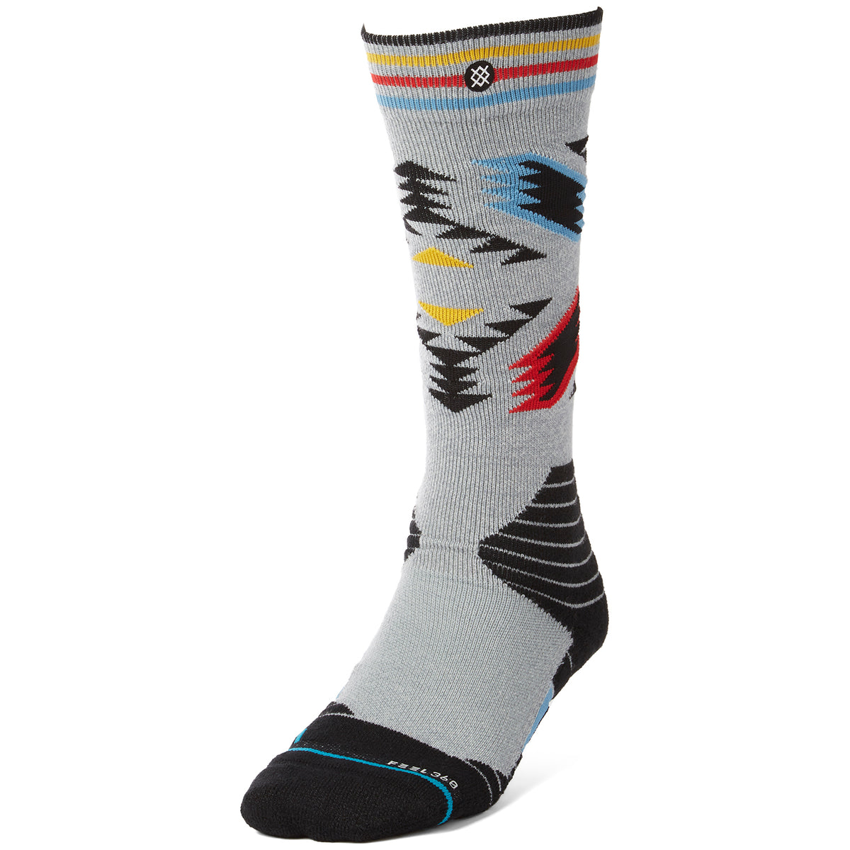 Stance Gonzaga Snow Socks Grey