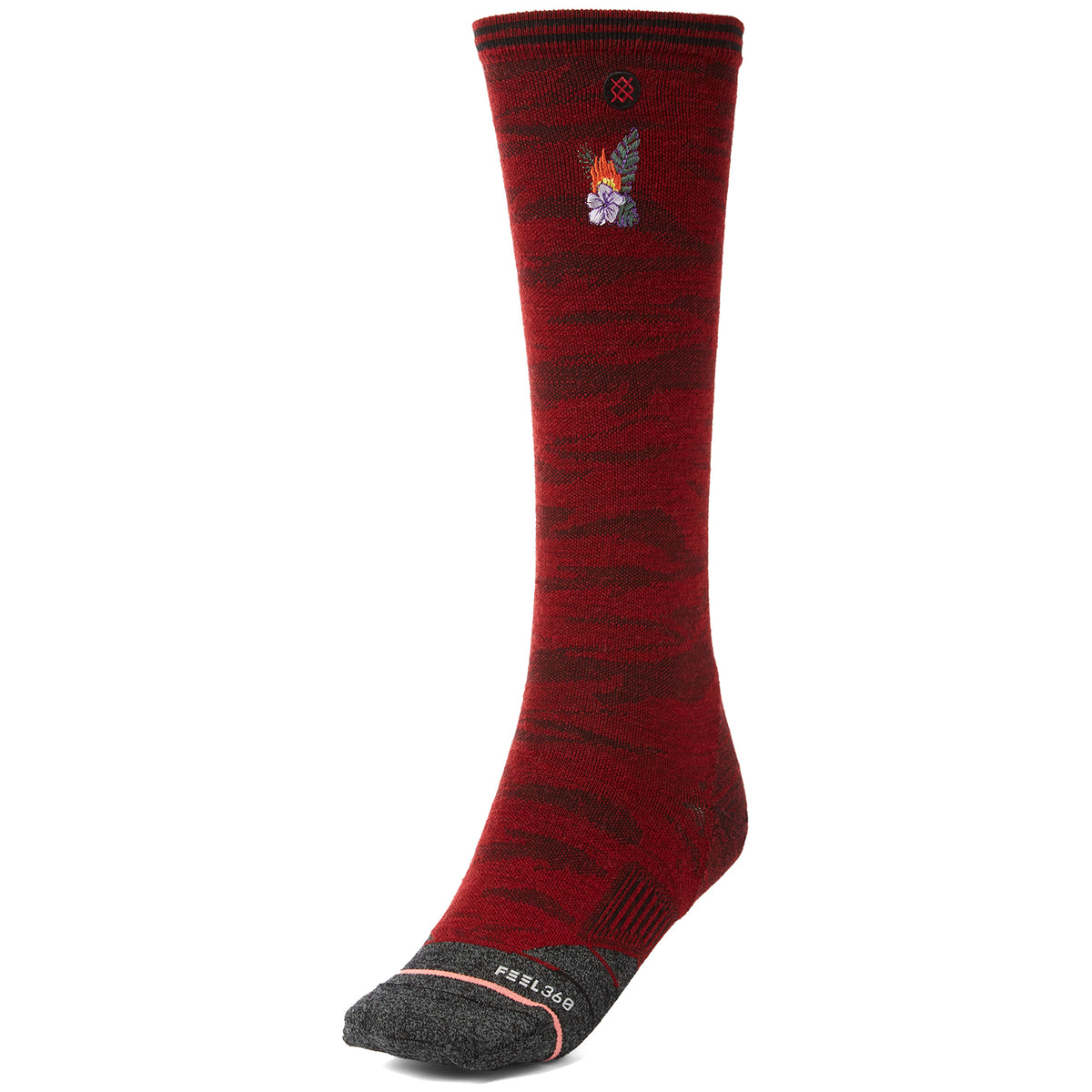 Stance Easy Rider Snow Socks - Women's Red