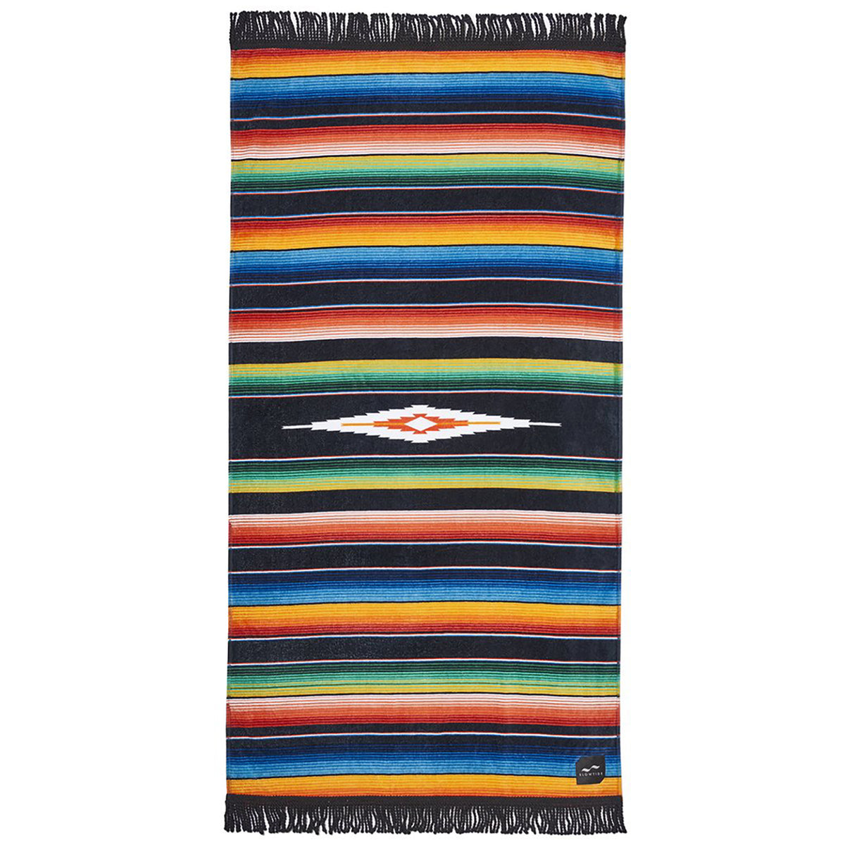 Slowtide Joaquin Towel Black