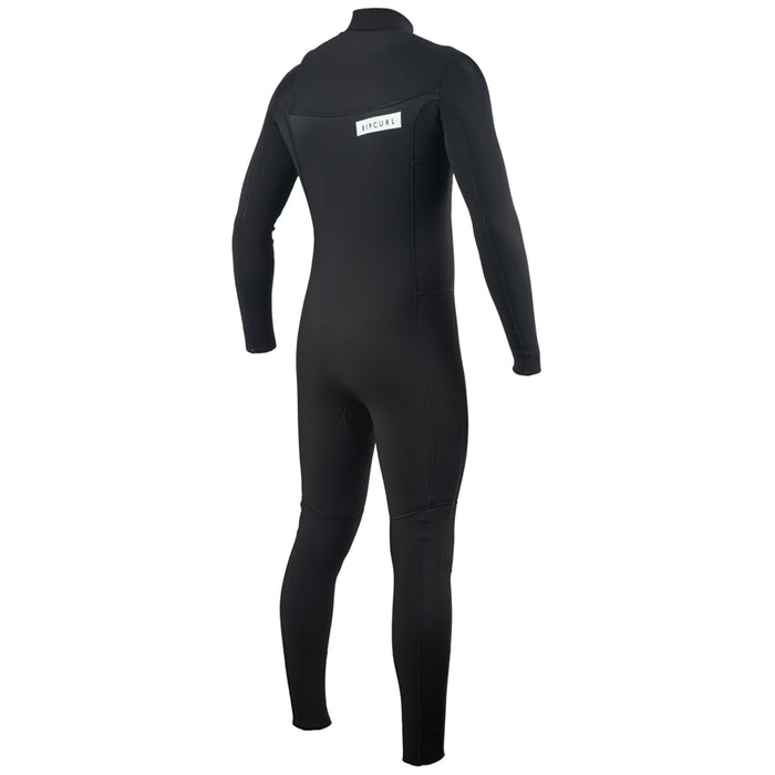 Rip Curl 4/3 Aggrolite Chest Zip Wetsuit Black