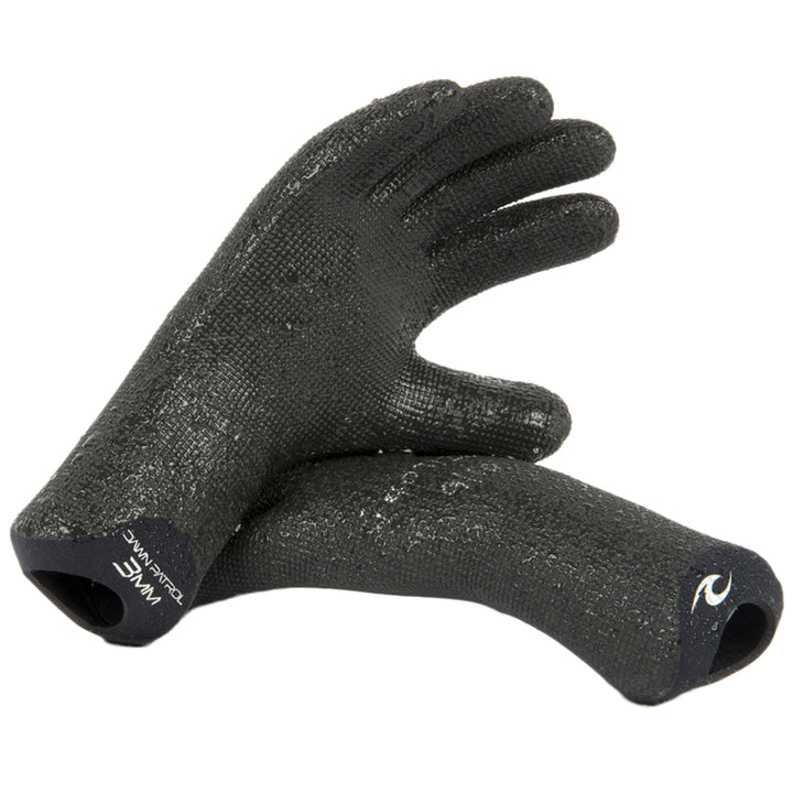 Rip Curl 3mm Dawn Patrol Wetsuit Gloves Black