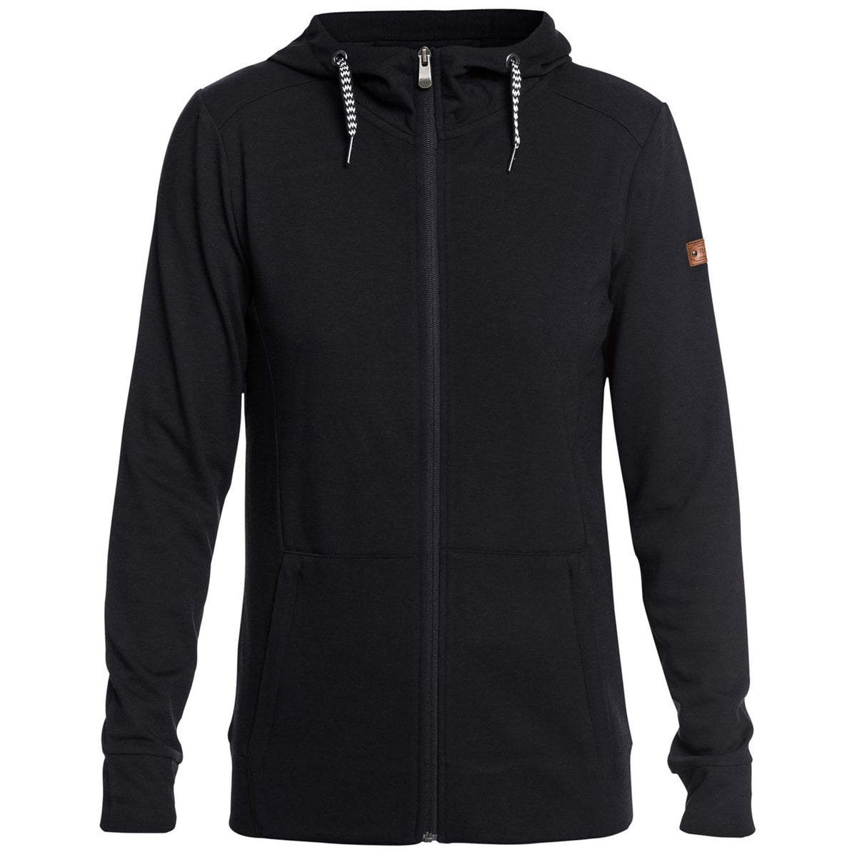 Roxy Delta Technical Zip-Up Hoodie - Women's True Black