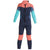 Billabong 3/2 Furnace Synergy Back Zip Wetsuit - Little Girls' Slate