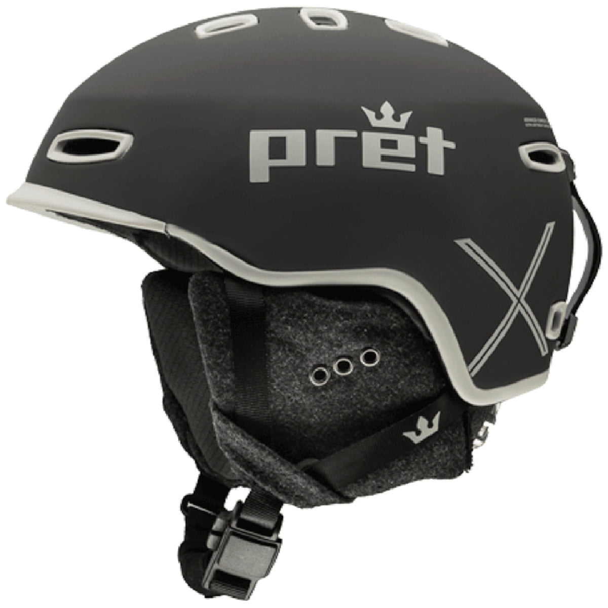 Pret Ripper X Helmet - Kids' Black