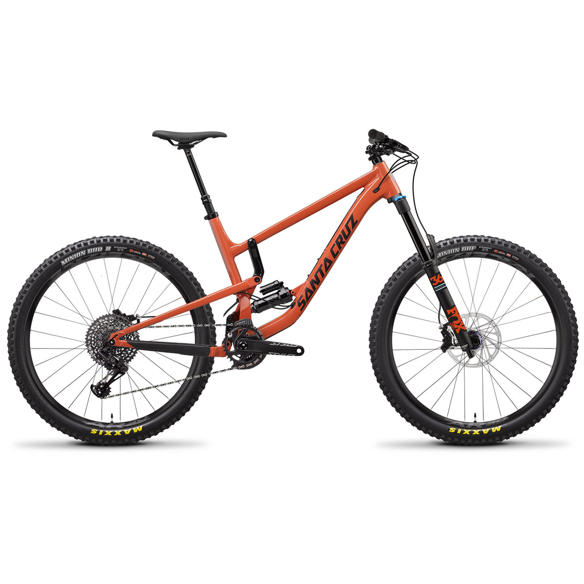 Santa Cruz Bicycles Nomad A S Complete Mountain Bike 2019 Gloss Orange