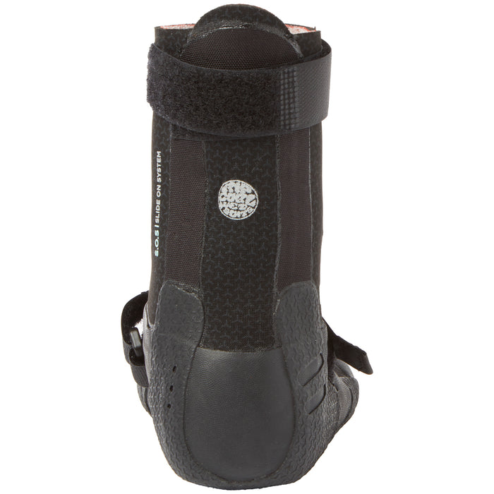 Rip Curl 3mm Flashbomb Hidden Split Toe Boots - Women's Black