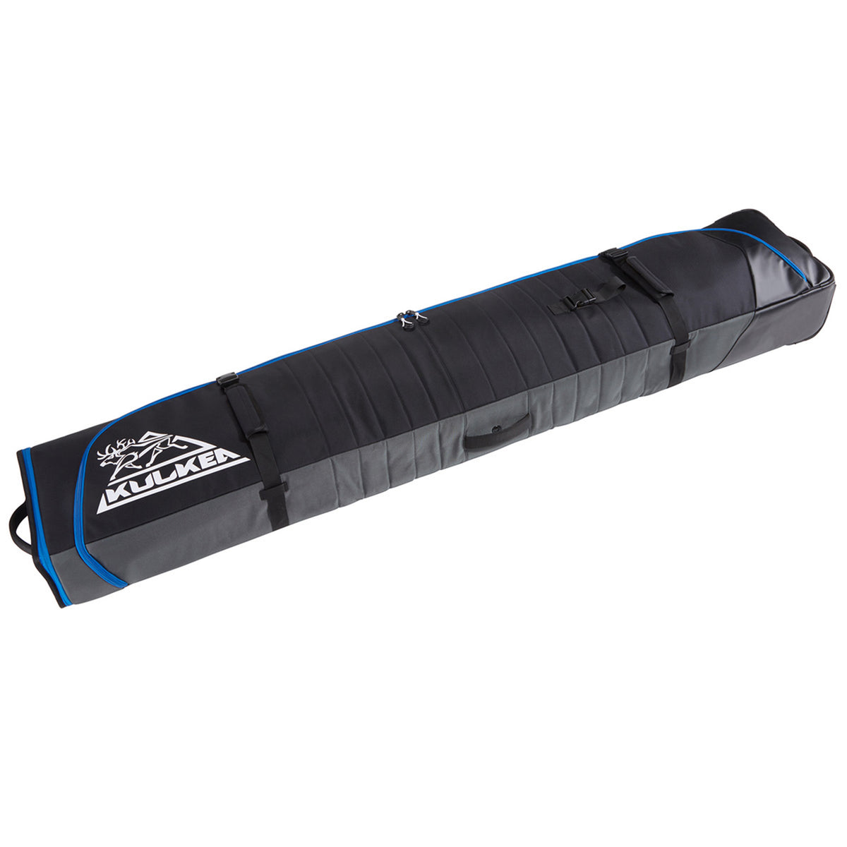 Kulkea Kantaja Double Roller Ski Bag Black/Grey