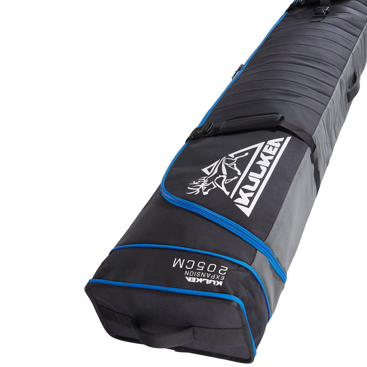Kulkea Kantaja Double Roller Ski Bag Black/Grey