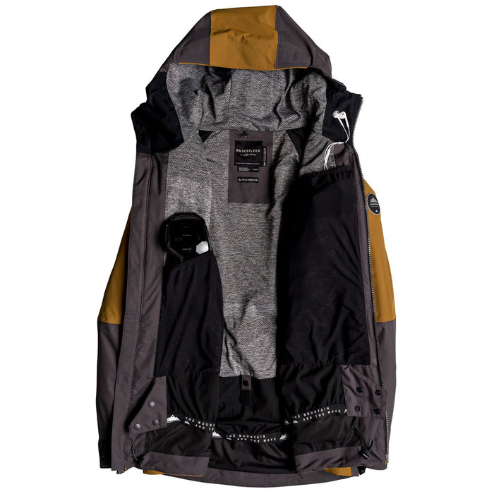 Quiksilver TR Stretch Jacket Golden Brown