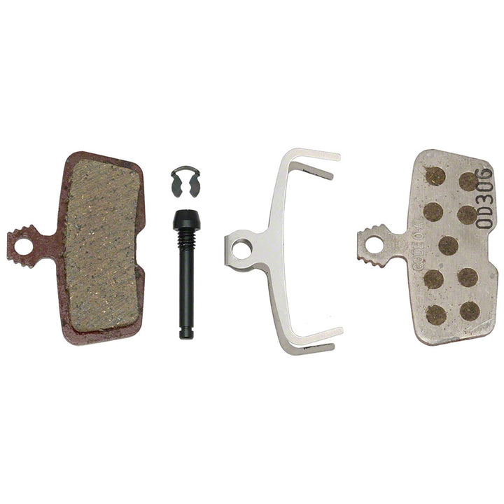 SRAM / Avid Code RSC, Code R, Guide RE Organic Disc Brake Pads Aluminum Black
