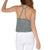 Beyond Yoga Curve Cropped Tank Top - Women's Black/White