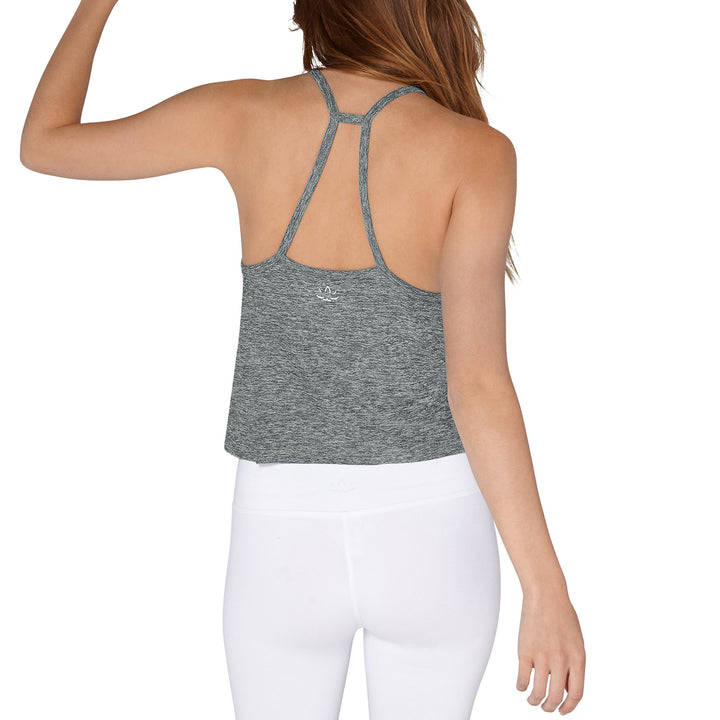 Beyond Yoga Curve Cropped Tank Top - Women's Black/White