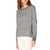 Beyond Yoga Lasso Tie Cropped Pullover - Women's Medium Heather Grey