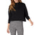 Beyond Yoga Sedona Cropped Hoodie - Women's Black