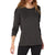 Beyond Yoga Sedona Wide Hem Pullover - Women's Charcoal Grey