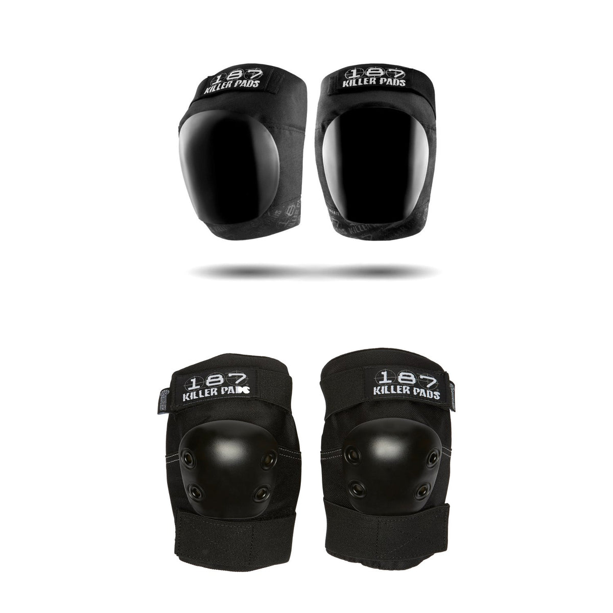 187 Pro Skateboard Knee Pads + 187 Pro Skateboard Elbow Pads