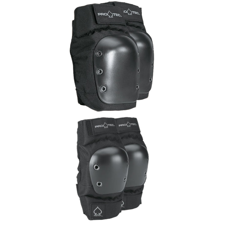 Pro-Tec Street Skateboard Youth Knee Pads + Street Skateboard Youth Elbow Pads