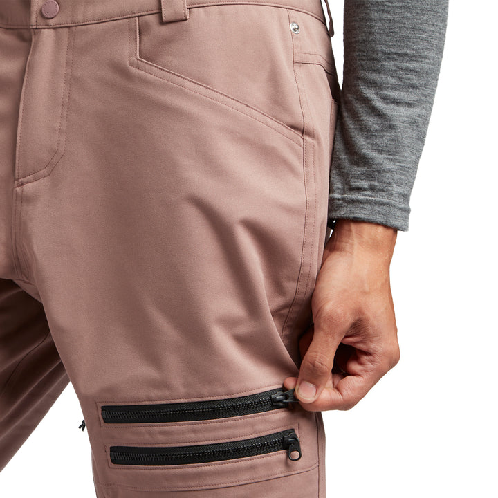 Armada x evo Zero Atmore Pants Mauve/Black