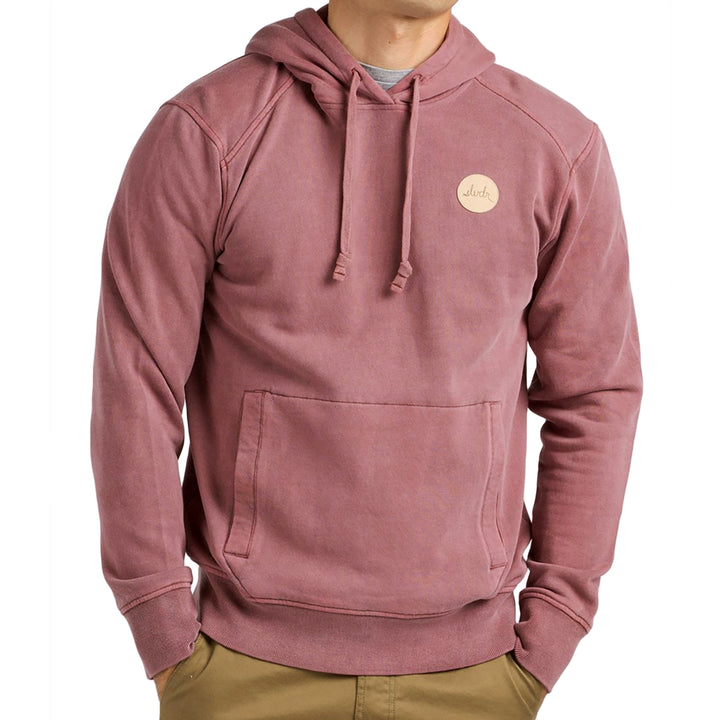 SLVDR Vinyl Pullover Hoodie Rust