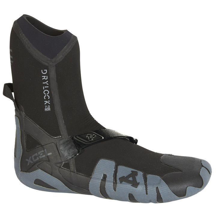 XCEL 7mm Drylock Celliant Round Toe Boots Black/Grey