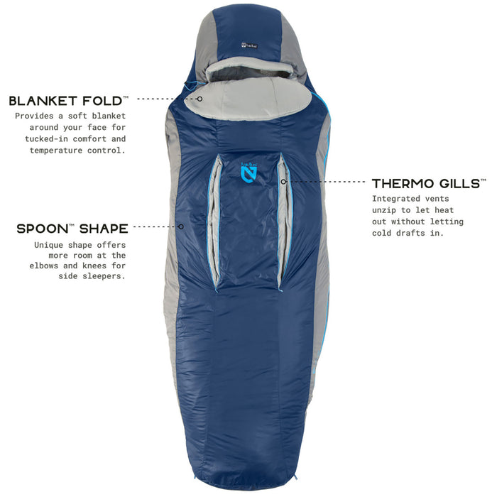 Nemo Forte 20 Sleeping Bag Tempest/Storm