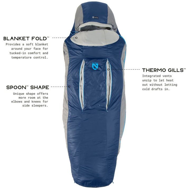 Nemo Forte 20 Sleeping Bag Tempest/Storm