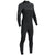 Vissla 7 Seas 4/3 Back Zip Wetsuit Black Smoothie